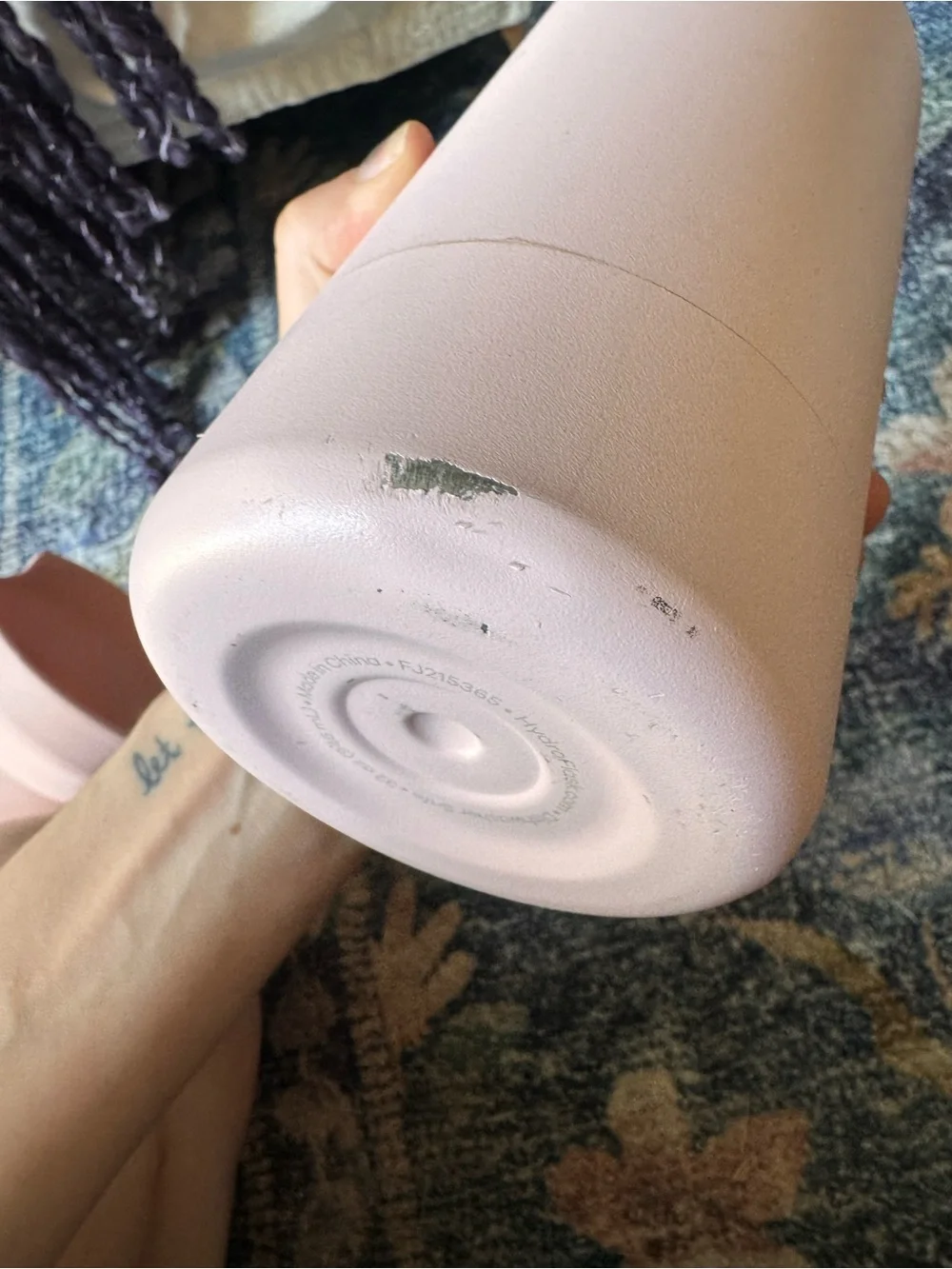 32 oz Hydroflask w Bottle Boot and Straw Lid